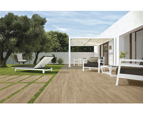 FLAIRSTONE Keramische tegel Vita Rovero Biondo 120 x 40 x 2 cm