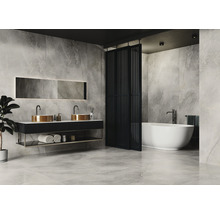 Wand- en vloertegel Lido Silver zilvergrijs 119,7x59,7 cm gerectificeerd