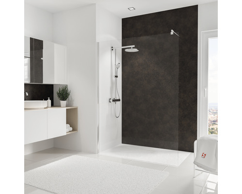 SCHULTE Douche achterwand 255x150 cm roesteffect