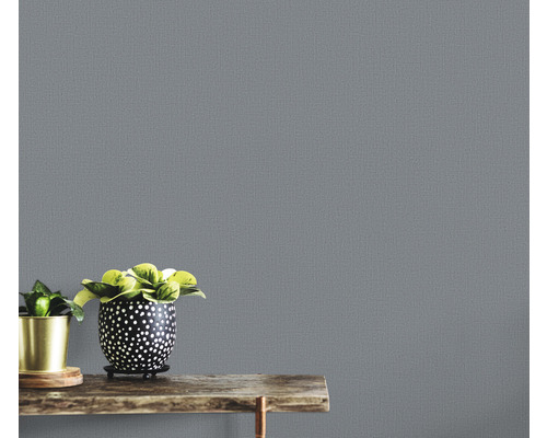 Close-up van een grijs textielbehang