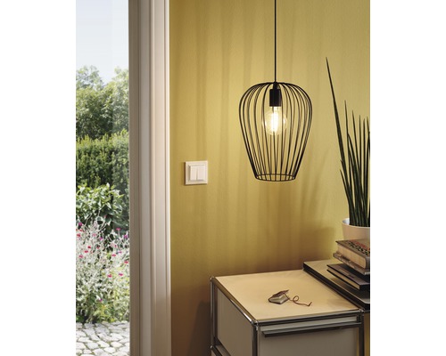 EGLO Hanglamp Newtown Ø 25 cm zwart EGLO Hanglamp Newtown Ø 25 cm zwart