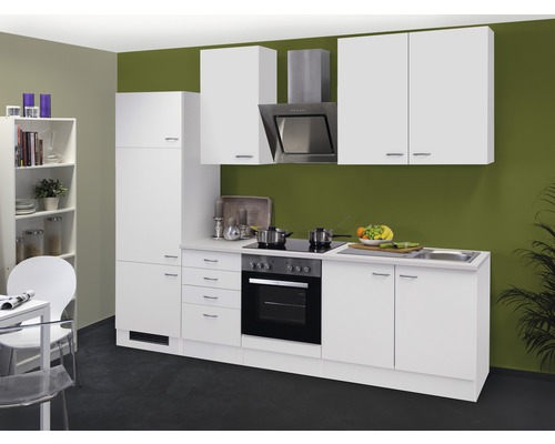 FLEX WELL Keukenblok met apparatuur Wito wit mat 270x60 cm
