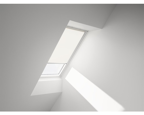VELUX Rolgordijn lichtdoorlatend handbediend RFL C02 1086S beige Dakvenster met verduisteringsgordijn in de kamer