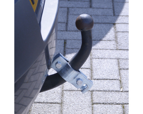 Trekhaak op de achterkant van een voertuig