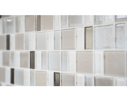 Glazen mozaïektegels, vierkant