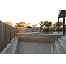 KONSTA Vlonderplank Nativo WPC lichtgrijs 210x23 mm, lengte 3 m-thumb-2 KONSTA Vlonderplank Nativo WPC lichtgrijs 210x23 mm, lengte 3 m-thumb-2