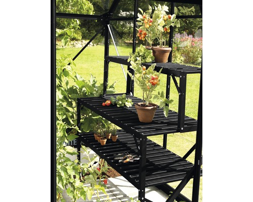 VITAVIA Opzetstuk kweektafel 121x28x39 cm zwart VITAVIA Opzetstuk kweektafel 121x28x39 cm zwart