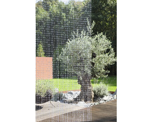 Decoratief kralengordijn voor buiten