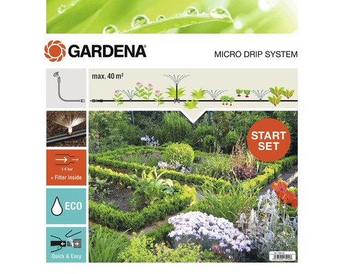 Gardena Micro Drip System startset voor het bewateren van planten in de tuin