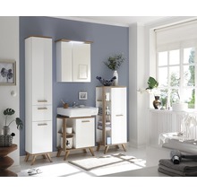 PELIPAL Hoge kast Noventa 205x35,5 cm wit hoogglans-thumb-4 PELIPAL Hoge kast Noventa 205x35,5 cm wit hoogglans-thumb-4