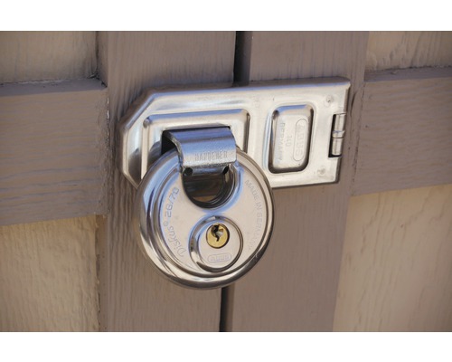 Abus Diskus hangslot met overval