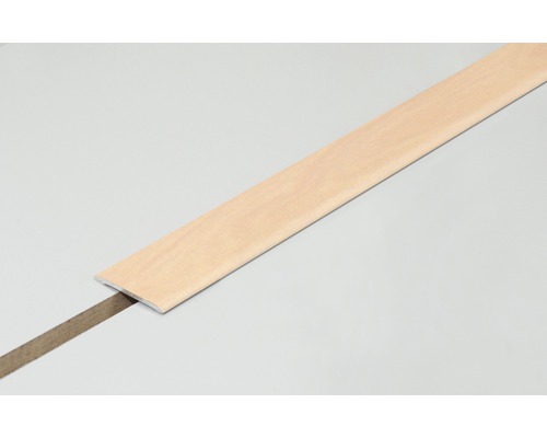 Houtkleurige overgangsstrip