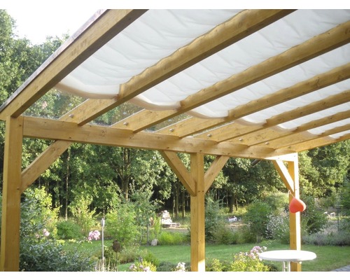 FLORACORD Schaduwdoek harmonica waterafstotend ivoor 88x220 cm FLORACORD Schaduwdoek harmonica waterafstotend ivoor 88x220 cm