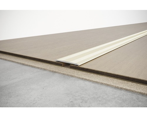 Vloerbedekking met overgangsprofiel