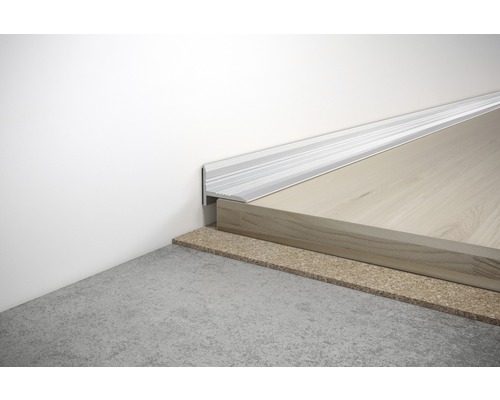 Aluminium overgangsprofiel voor vloerbedekking