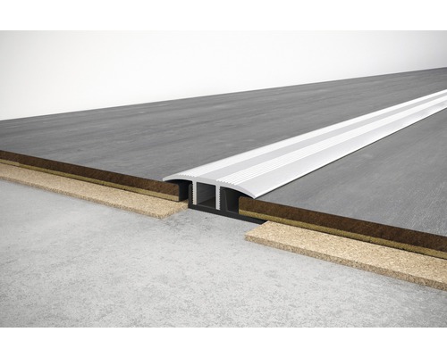 Aluminium overgangsprofiel voor vloerbedekking