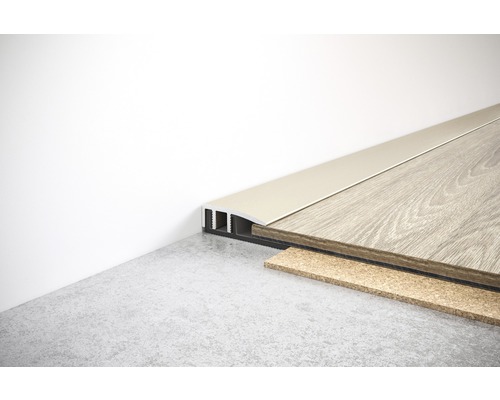 Aluminium overgangsprofiel voor vloerbedekking