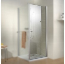 Douchewand met helder glas en frame