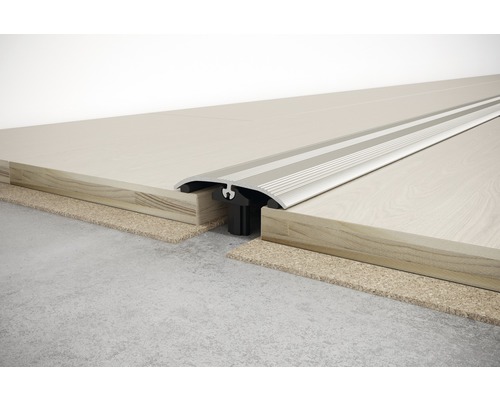 Vloerprofiel voor het verbinden van twee vloerbedekkingen