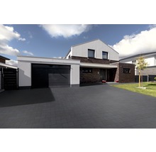 Modern woonhuis met garage en bestrate oprit