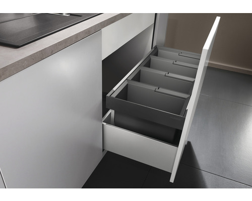 Keukenkast met uittrekbare laden voor opslag