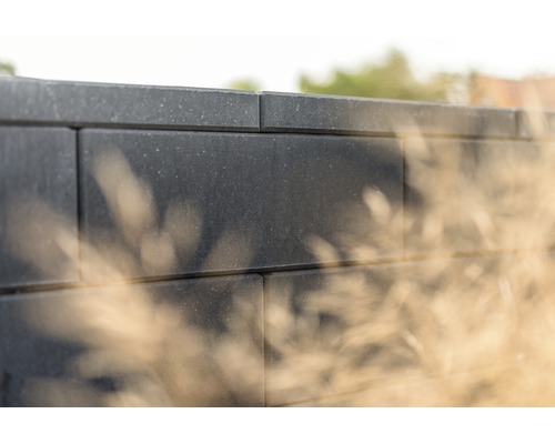 Muur van betonstenen