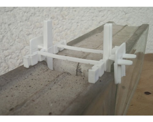Tegel nivelleersysteem op cementondergrond