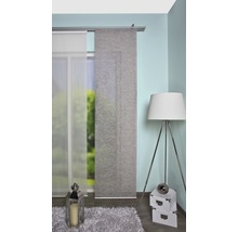 HOME FASHION Paneelgordijn Oscar grijs 60x245 cm