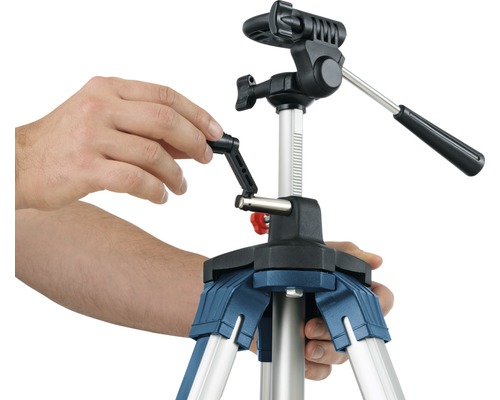 Bouwstatief met handbediening voor nivelleringswerkzaamheden