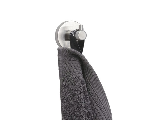 Handdoekhaak met handdoek