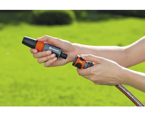 Tuinslangkoppeling wordt samengevoegd