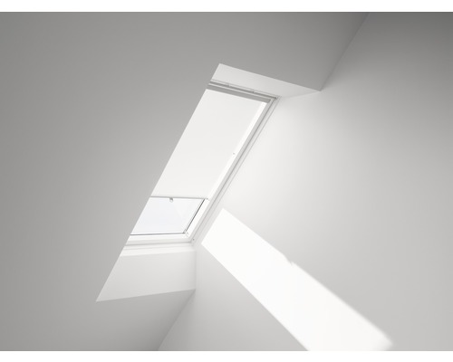 VELUX Rolgordijn lichtdoorlatend handbediend met haakjes RHL CK00 1028 wit VELUX Rolgordijn lichtdoorlatend handbediend met haakjes RHL CK00 1028 wit