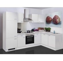 FLEX WELL Hoekkeuken met apparatuur Wito wit mat 280x170 cm-thumb-0 FLEX WELL Hoekkeuken met apparatuur Wito wit mat 280x170 cm-thumb-0