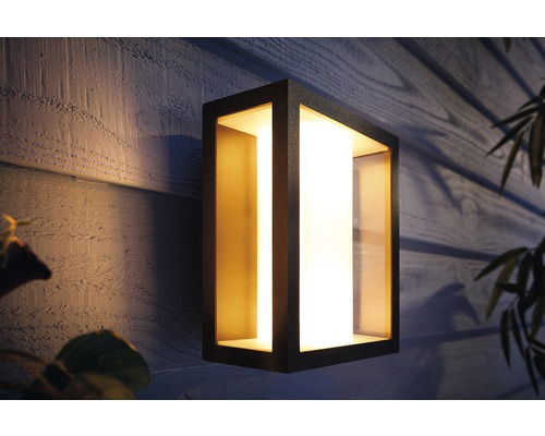 Vierkante wandlamp voor buitenverlichting