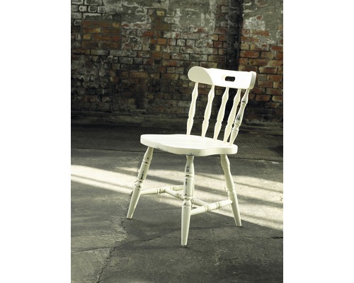 Houten stoel in vintage stijl