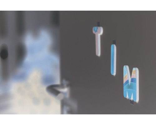 Lettermagneten ter decoratie van oppervlakken