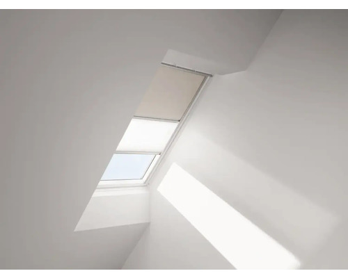 VELUX Verduisterend rolgordijn plus plissé handbediend DFD S01 1085S beige