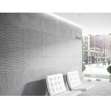 Decoratietegel Varana grijs 32x62,5 cm