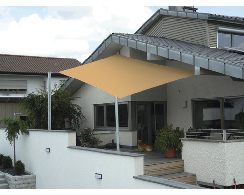 PEDDYSHIELD Schaduwdoek vuil- en waterafstotend driehoek sisal 200x300x250 cm