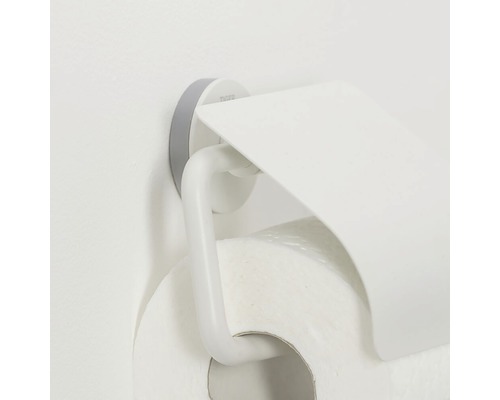 Toiletpapierhouder met deksel