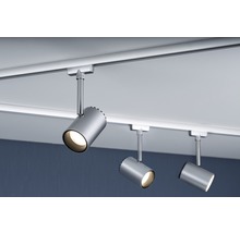 Plafondrail met drie spots voor kamerverlichting
