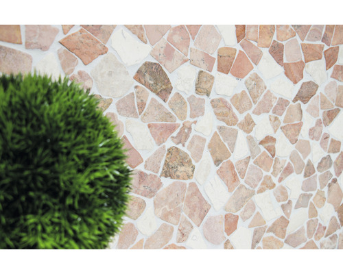 Wanddecoratie met natuursteenmozaïektegels
