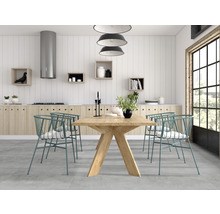 Wand- en vloertegel HOMEtek grijs mat 60x60 cm gerectificeerd