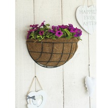 Hangingbasket groen H17x1/2 Ø35 cm