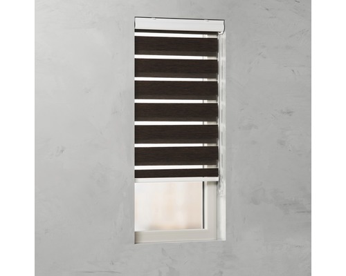 Raam met rolgordijn voor lichtregeling