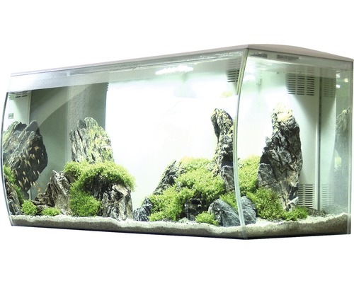 FLUVAL Aquarium Flex 123 L met LED verlichting, filter excl. onderkast wit 82x40x39 cm