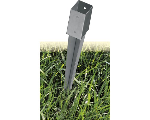 Paalhouder om in het gras te slaan