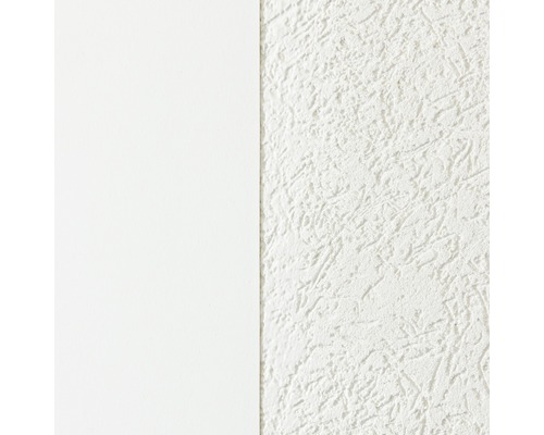 Behang met houtvezelstructuur naast glad oppervlak