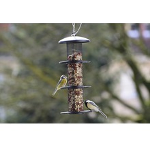 DOBAR Voederdispenser metaal/RVS zwart met plateau, 14x14x36 cm-thumb-6 DOBAR Voederdispenser metaal/RVS zwart met plateau, 14x14x36 cm-thumb-6