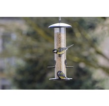 DOBAR Voederdispenser metaal zwart met 6 zitplaatsen, 14x14x36 cm-thumb-5 DOBAR Voederdispenser metaal zwart met 6 zitplaatsen, 14x14x36 cm-thumb-5